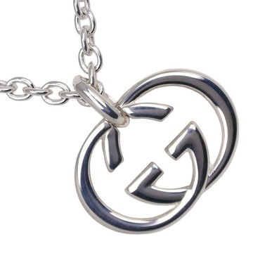 【日本直送】Gucci 雙 G 互鎖標誌 項鍊 純銀 925 約 26.3g 中性【二手】