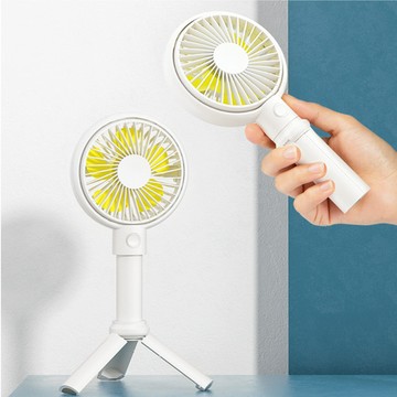Benks｜多功能手持直立USB涼夏小風扇(F12)-白
