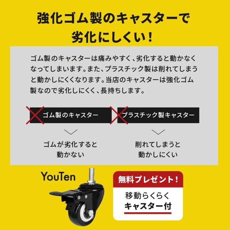 ☆期間限定価格 8/3まで☆ タイヤラック キャスター付き ロック機能