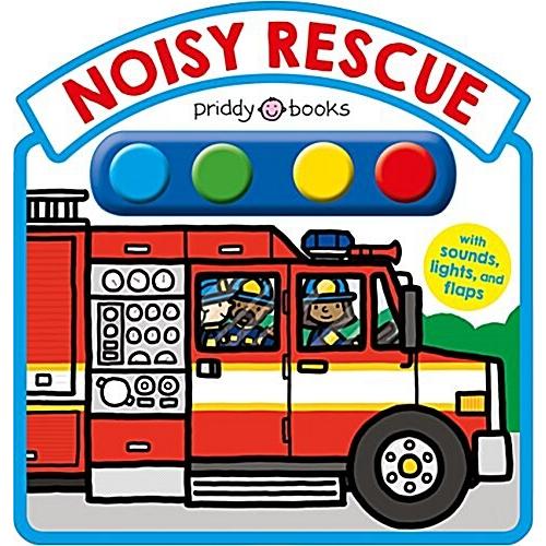 Noisy Fire Truck Sound Book: With Sounds  Lights  and Flaps (Board Books)