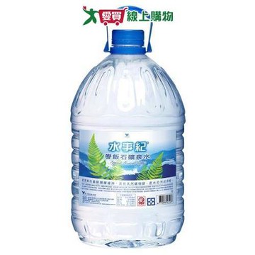 統一水事紀 麥飯石礦泉水 5000mlX2桶/箱【愛買】
