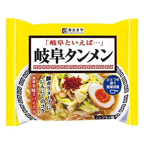 寿がきや食品 即席 岐阜タンメン 126g×12箱