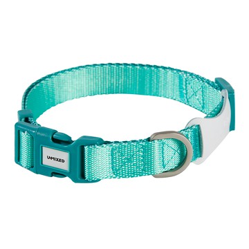 UNMIXED 糖果撞色項圈  M  湖藍色  1個