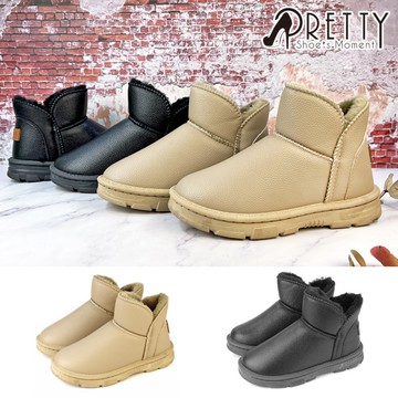 女靴 雪靴 短靴 厚刷毛 鋪毛 保暖 輕量【PRETTY】BA-20C16