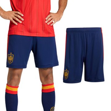 Adidas Rfef H Sho 男款 藍色 足球 世界盃 西班牙 球褲 吸濕 排汗 運動 短褲 JN4396
