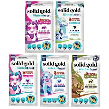 Solid Gold 素力高 血漿系列-無穀幼犬/成犬/全齡犬糧 3.75LBS/1.7KG (購買第二件贈送寵物玩具x1包)