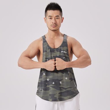 hansbenny2024夏季新款擼鐵背心男純棉運動無袖吊帶肌肉健身跑步
