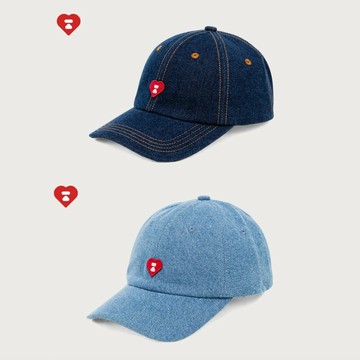 AirRoom正品現貨 2026AW A BATHING APE APEE DENIM CAP 愛心 丹寧 老帽 帽子