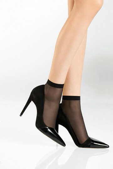 Pierre Mantoux天然粉潤膚短絲襪8Den / 義大利精品襪