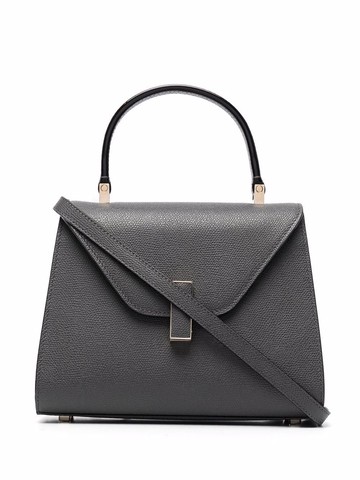 Valextra - Iside mini tote bag - women - Calf Leather - One Size - Grey