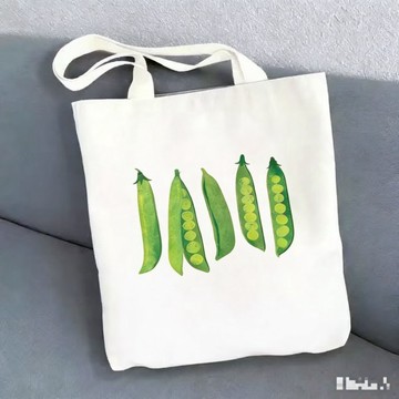 歐美平面藝術家帆布包插畫印花上班補課購物帆布袋訂製手提環保