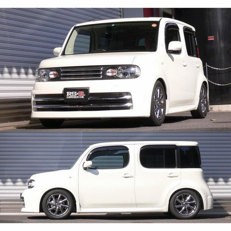 RSR キューブ Z12 ダウンサス 1台分 RS-Rダウン N604W RS-R RS