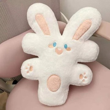 大有錢兔抱枕女生睡覺靠墊兔子玩偶公仔毛絨玩具創意禮物優品批發