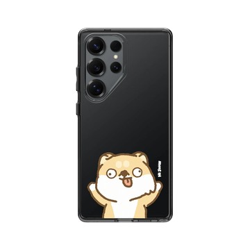 Galaxy S25 Ultra Clear 酷墨灰 - 嗨小強 Hi John - 左手畫ㄉ柴