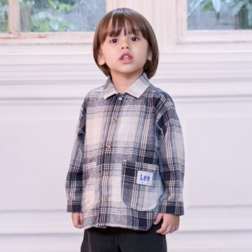 petit main 品牌旗艦店 【Lee】牛仔／格紋襯衫 【日本直接出貨】