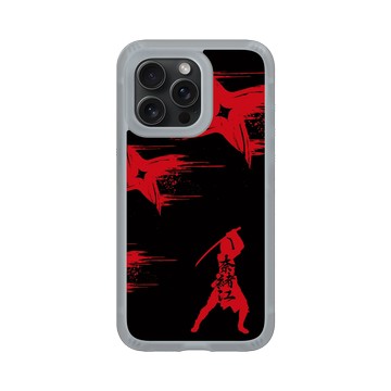 iPhone 15 Pro Max AirX 流變灰 - Assassin's Creed - Assassin's Creed® Shadows - Naoe silhouette