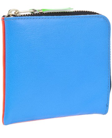 Comme Des Garçons Wallet - 'Super Fluo' purse - unisex - Leather - One Size - Blue