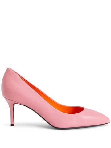 Giuseppe Zanotti - Lucrezia 70mm leather pumps - women - Leather/Leather - 38 - Pink