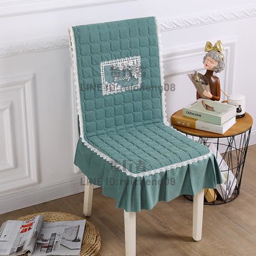 高檔連體椅子套罩四季通用餐椅套簡約現代椅子墊靠背墊一體凳子套【步行者戶外生活館】