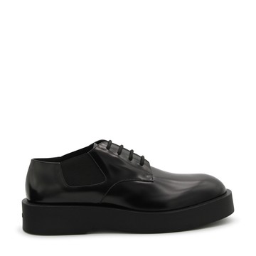 Jil Sander - Black Leather Derby Shoes