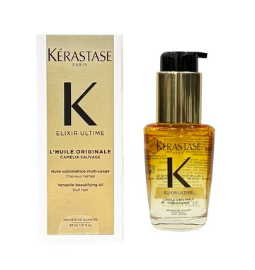 KERASTASE 卡詩 金緻柔馭山茶花鎏光露 30ml~優惠價:900元｜岡山戀香水