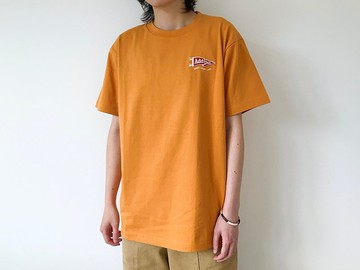 Add Oil 旗幟印花 Tee 姜黃色