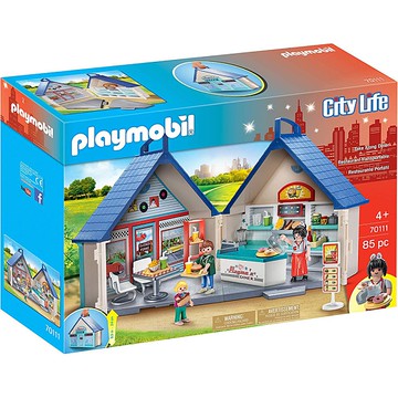 摩比積木 playmobil 提盒系列 晚餐