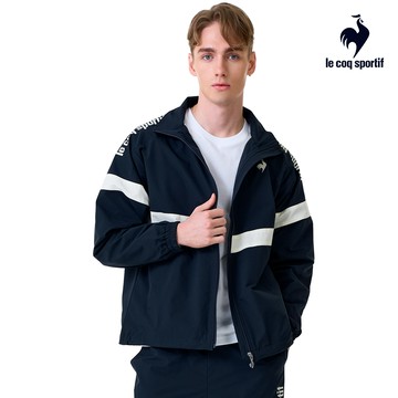 【LE COQ SPORTIF 法國公雞】男款藏青色防風外套LJW61661