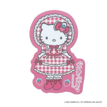 【震撼精品百貨】Hello Kitty_凱蒂貓~日本Sanrio三麗鷗 KITTY長腿防水耐熱貼紙-蘿莉塔*68714