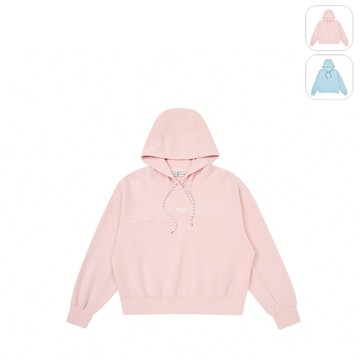 【FILA】女性 長袖連帽T恤-櫻花粉 5TEZ-5426-LP