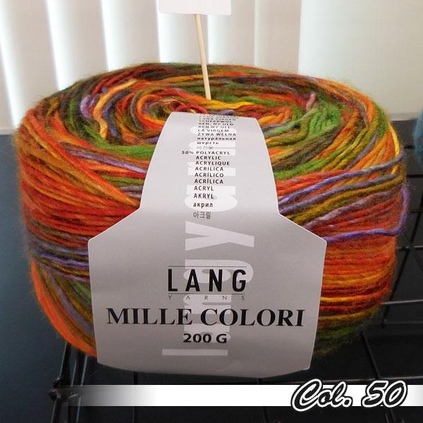 ミレコロリ 200g パピー  毛糸 編み物 LANG MILLE COLORI 段染