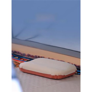 奶酪枕頭野外自動充氣枕露營波浪枕戶外旅行便攜海綿護頸靠枕腰枕