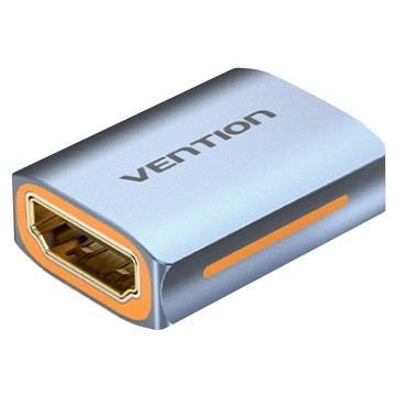 VEnTIOn 威迅 AIU系列 8K HDMI 母對母轉接頭 2入 鍍金接孔 鋁合金外殼  1包  藍色