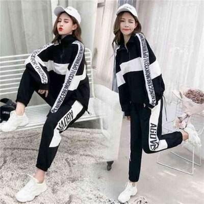 セットアップ レディース ジャージ 上下セット 韓国 ファッション 春 サイドライン スポーツウェア 通販 Lineポイント最大1 0 Get Lineショッピング