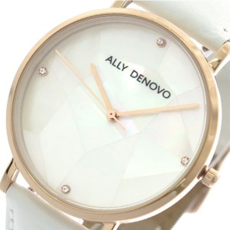 アリーデノヴォ ALLY DENOVO 腕時計 レディース 36mm AF5003-10 GAIA PEARL クォーツ ホワイトシェル ホワイト  ホワイトシェル | LINEブランドカタログ