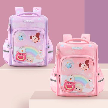 優貝選迪士尼 tsumtsum系列 護脊 防潑水 大容量 小學生書包 1-4年級適用