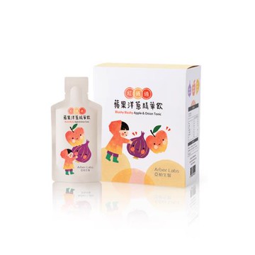 【亞柏生醫Arber Labs】紅通通 蘋果洋蔥精華飲-孩童、兒童、加強保護(15包/盒)