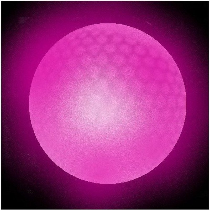 光るゴルフボール ピンク色led連続点灯タイプ ゴルフコンペの景品に最適 Golf 0８ 通販 Lineポイント最大0 5 Get Lineショッピング