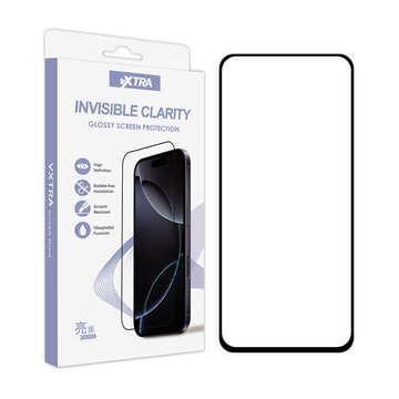 VXTRA 全膠貼合 夏普 SHARP AQUOS wish6 滿版疏水疏油9H鋼化頂級玻璃貼 保護貼(黑)