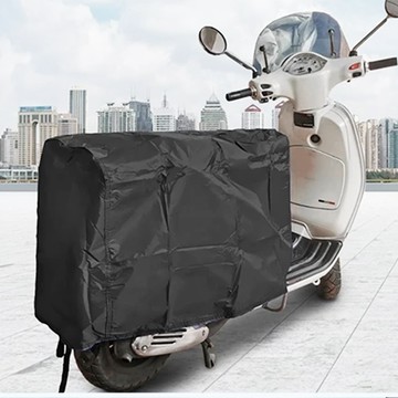 YORI 優里 機車車尾罩/機車後座車罩/機車車罩/摩托車罩/防水車罩 20g  黑色  M