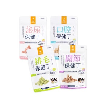 汪喵星球 機能保健丁 凍乾零食(20g/包)-泌尿/排毛/口腔/關節