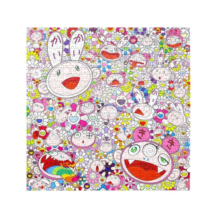 村上隆 Jigsaw Puzzle Kaikai Kiki FLOWERS 650Peaces ジグソーパズル