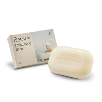 KU.KU酷咕鴨 PLUS保濕型嬰兒潔膚皂80g【德芳保健藥妝】