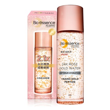 Bio-essence碧歐斯 金萃玫瑰黃金精華露 100ml