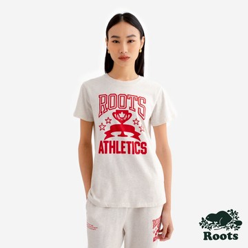 Roots女裝- ATHLETIC REMIX 短袖上衣