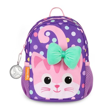 TigerFamily 抱抱好朋友3D幼兒背包-俏皮貓咪