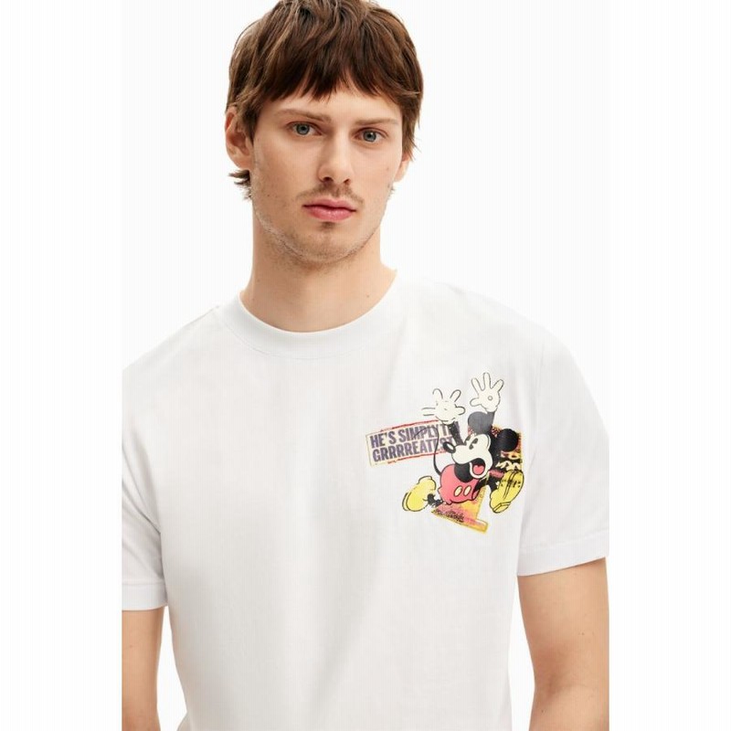 Tシャツ Mickey BADMOOD Desigual tシャツ ミッキーTシャツ BADMOOD キッズ 子供服