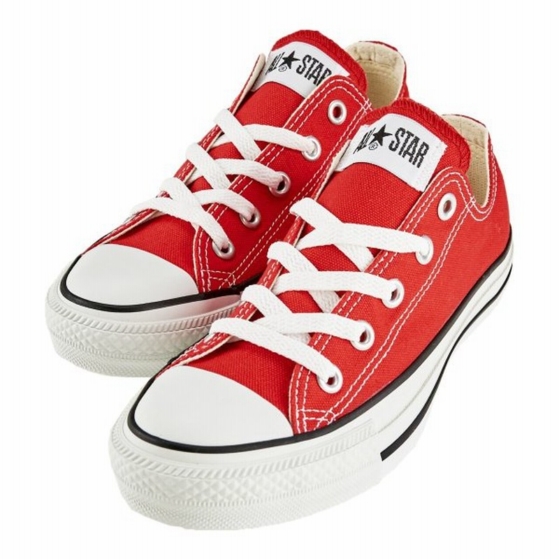 Converse コンバース キャンバスオールスター レディース スニーカー ローカット 赤 レッド Canvas All Star Ox Rd 通販 Lineポイント最大0 5 Get Lineショッピング