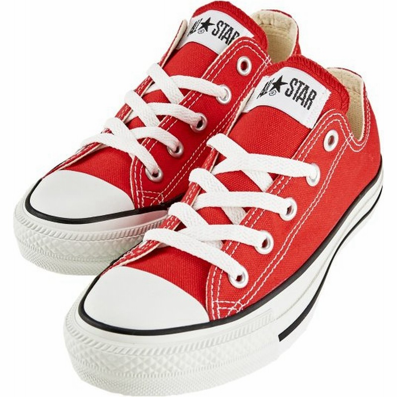 Converse コンバース キャンバスオールスター レディース スニーカー ローカット 赤 レッド Canvas All Star Ox Rd 通販 Lineポイント最大0 5 Get Lineショッピング
