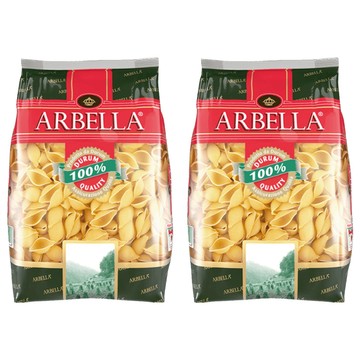 ARBELLA 阿貝拉 貝殼麵 口感厚實軟Q 適合拌炒或沙拉焗烤  500g  2包